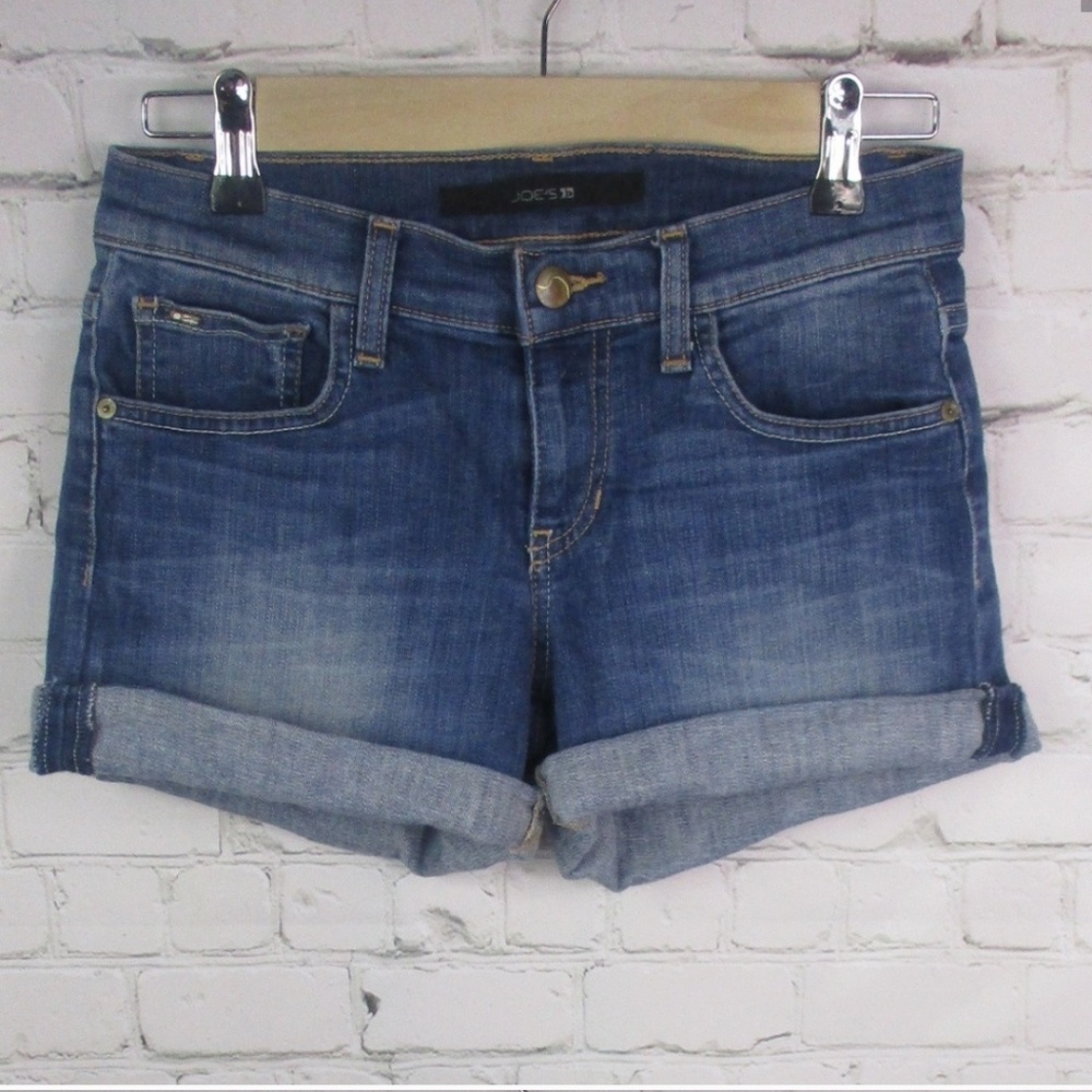 Joe's Jeans Roll Cuff Denim Shorts